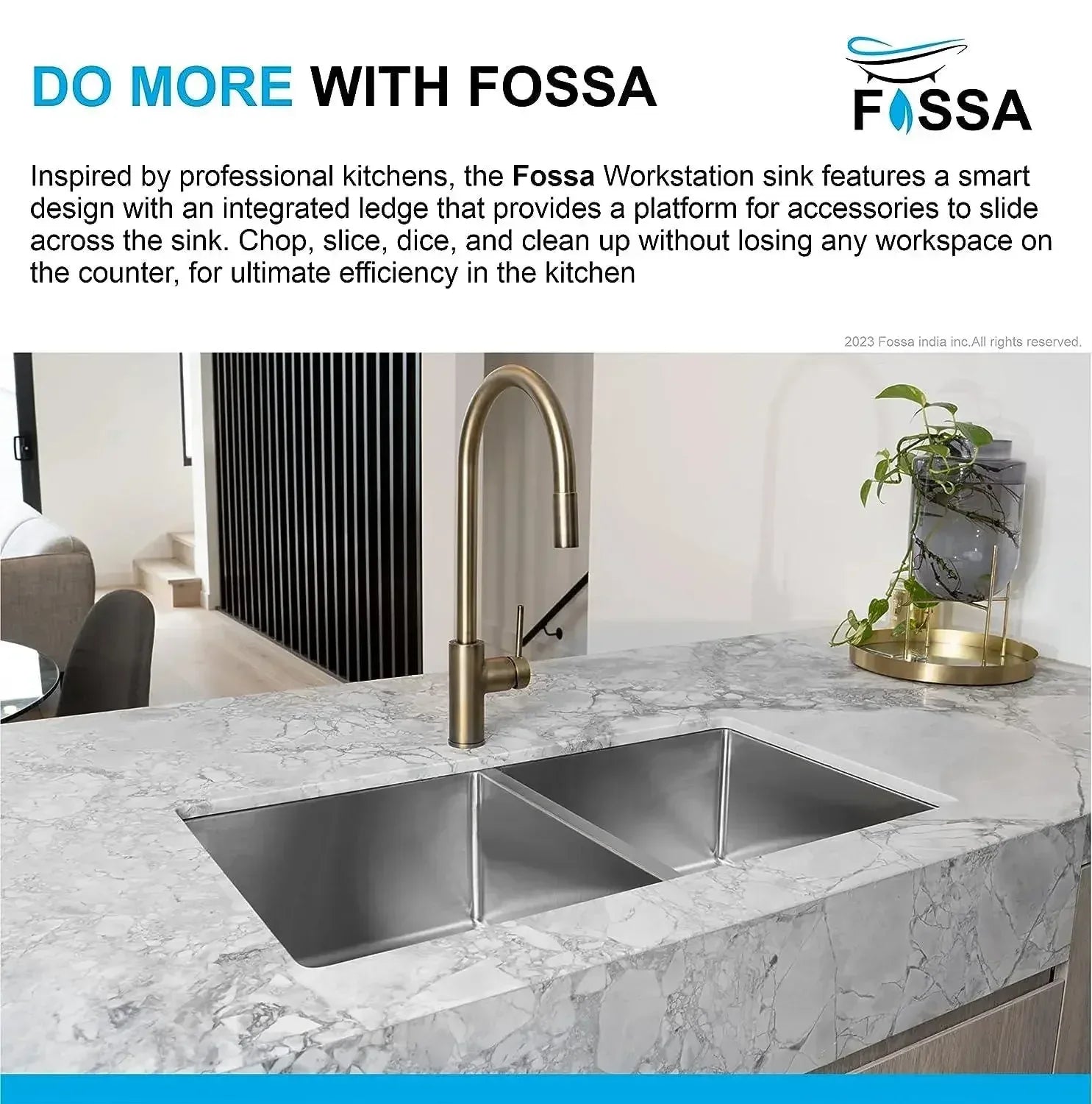 Premium Handmade (37 x 18 x 10) Inch  Double Bowl Silver Round Stainless Steel Kitchen Sink