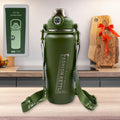 Stainless Steel Insulated Water Bottle With Straw 1500ML