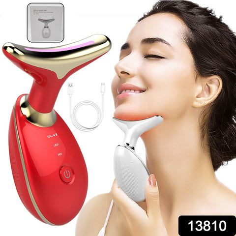 Massager Electric Wrinkle Remover LED Photon Face Beauty Device For Woman