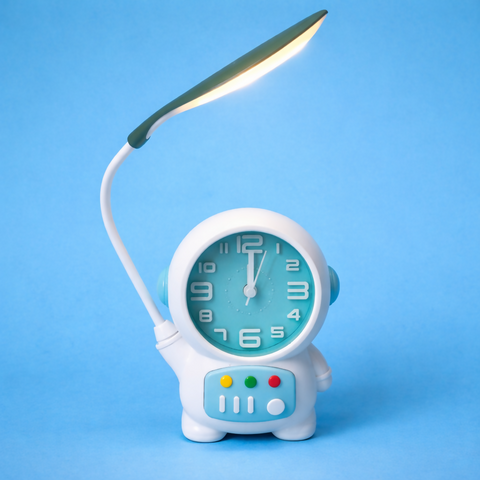 Astronaut Desk Lamp & Alarm Clock