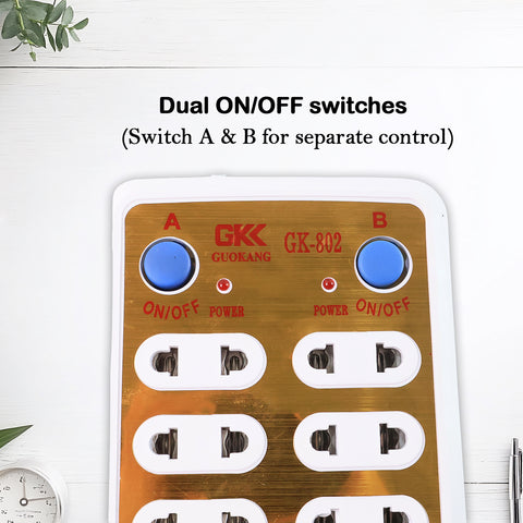 Ergonomic design 10 Universal sockets