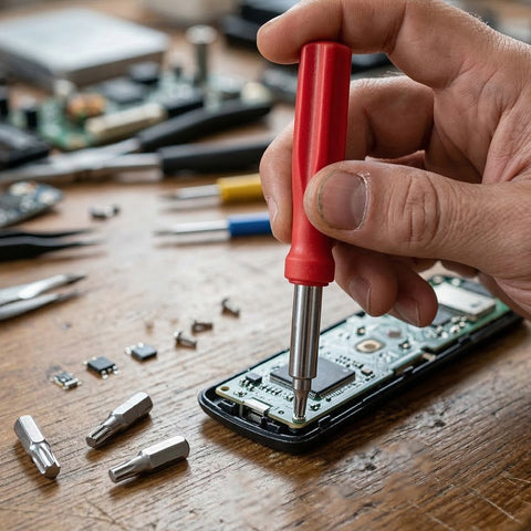 Professional Screwdriver Tool Set with Precision Bits, Utility Knife, and Multi-Function Tools