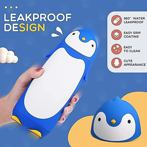 Penguin Water Bottle for Kids Stay hydrated
