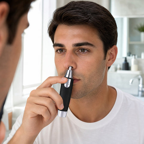 Professional Battery-Operated Ear & Nose Hair