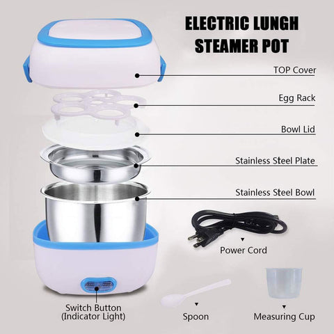 Electric Lunch Box—perfect for car, truck, office, or school use.