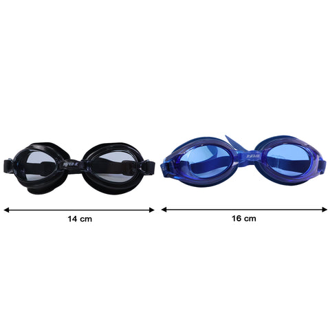 Swimming Goggles Set For Adults & Kids - Anti-Fog & Water-Resistant (2 Pieces)
