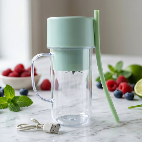 Portable Electric Juicer Mixer Grinder