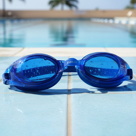 Swimming Goggles Set For Adults & Kids - Anti-Fog & Water-Resistant (2 Pieces)