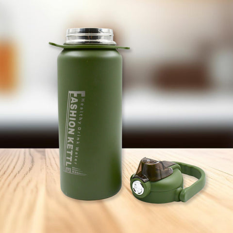 Stainless Steel Insulated Water Bottle With Straw 1500ML